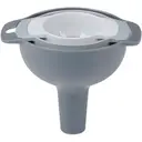 Alpina plastic trechter set met zeef - 3 stuks, grijs image 0