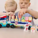 Melissa and Doug Paw Patrol ABC Block Truck image 1