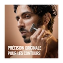 King C. Gillette - Rasoir de sûreté avec 5 lames - Kit image 3