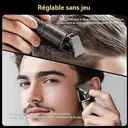 Tondeuse à cheveux électrique professionnelle ENCHEN GoldStone 1 pour hommes, légère, silencieuse, avec réglage de la longueur de coupe, 1 pièce. image 2