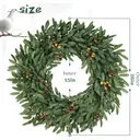 DDHS 26inch olive wreath-1pcs image 1