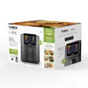 Tower AirX 5 L Digital Single Basket Air Fryer, 1500 W, Grey, AI and Vortx Technology, 6 Presets, T17166 image 9