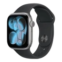Apple Watch Series 11 GPS 42 mm, boîtier en aluminium gris sidéral, bracelet sport noir, taille S/M image 0