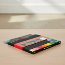 Faber-Castell Boîte de 50 crayons de couleur Black Edition image 8