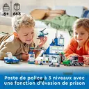 LEGO City 60316 Le commissariat de police image 2