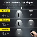 VIVREAL Lampes murales solaires rechargeables par énergie solaire image 4
