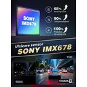 New DDPAI Z90Pro 4K+2K Dual Dash Cam Sony STARVIS 2 IMX678 HDR Car DVR ADAS Voice Control Parking Mode WiFi Built-in 64GB eMMC-2 Channel image 3