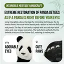 Unitree Simulation Panda Skin, kompatibel mit Unitree GO2, Vierbeiniger Roboterhund, Simulation Panda, individuelles Panda-Kostüm für Roboterhund, Leistung, Begleiter, niedliches Haustier, Simulation Panda Skin – kompatibel mit der GO2-Serie image 4