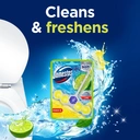 Domestos Power Toilet Rim Block, Lime, Single Pack image 2
