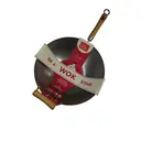 School of Wok 14"/36cm Uncoated Carbon Steel Wok image 2