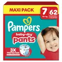 Pampers Baby-Dry Pants Maxi Pack, Taille 7, 62 couches-culottes image 0