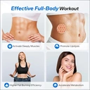 MERACH Vibrationsplatte, Ganzkörpertraining, leise, Auto-/manuelle Geschwindigkeit, Bluetooth-Lautsprecher image 1