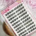 MeoMagic Extensions de cils pré-collées (pinceaux à cils non inclus) - 10 lignes - 120 pièces - F60 image 1