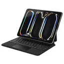 Rexsun Tablet Keyboard Case – Magnetic Floating Design, Detachable Protective Cover, Precision Trackpad for iPad Pro 11"/Air 10.9"/11", Model P11-1 (Black) image 0