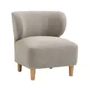 Accent Chair Josie Light Grey image 2