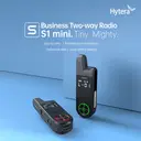Hytera S1 mini LF PMR446 License-Free Walkie Talkie Ultra-thin Compact Sleek&Light weight Analogue radio 3.5mm Audio Jack Type-C Fast Charge image 3