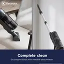 Electrolux Cordless Stick Vacuum Cleaner – Lightweight, Multi-Floor Cleaning, Easy-Empty Dust Bin, Grey FLR00212ELGRY image 3