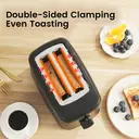 ochama Bread Machine Toaster - Breakfast Machine for Toast, Sandwiches, Bagels, Dual-Sided Multi-Function Light Food Appliance - 6-Level Baking 650W 3D Quick Bake image 4