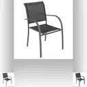 Hespéride Fauteuil Piazzetta anthracite graphite image 1