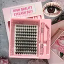 MeoMagic Classique Kit de extensions de cils avec pinces à épiler et colle - 10 lignes - WM14 image 0