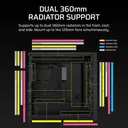 Corsair 5000D RS mid-tower behuizing - zwart image 9