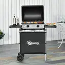 Outsunny 2 Burner Gas Barbecue image 3