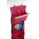 Essentials by Premier Over Door Hot Pink 4 Tier Hanging Organiser image 3