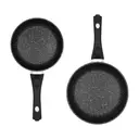 BLACKMOOR 2pc Frying Pan Set - Black image 2