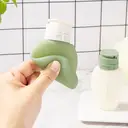 JORDAN&JUDY Lot de 3 bouteilles de voyage en silicone, rechargeables, anti-fuite, portables, pour shampoing et cosmétiques, 60 ml, Offre annuelle, Cadeaux phares image 7