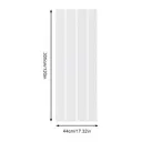 Murgall Rouleau de papier peint adhésif 3D Rococo beige - 44 x 305 cm image 4