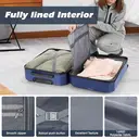 20/24/28 Inch Luggage Set Lightweight Rolling Suitcase with Vanity Case image 3