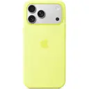 Apple iPhone 17 Pro Silicone Case with MagSafe – Neon Yellow image 2