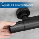 Mitigeur thermostatique bain-douche avec bouton de sécurité 38 °C image 1