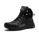 PELLIOT Chaussures de randonnée homme camping voyage imperméables durables – Robustes et respirantes pour le sentier, Noir obsidienne (UE 44) image 2