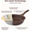 SENSARTE Ensemble de batterie de cuisine antiadhésive 13 pièces, pour cuisiner sainement, revêtement granité, poignées froides au toucher, accessoires en silicone et protège-marmits, sans PFOA image 7