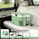 BINGI Portable Compressor Car Fridge Multi Voltage Auto Camping Home 12.8L image 7