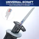 WORKPRO Lames de scie alternatives - 32 pièces - Bois, métal et plastique - Avec sac - Compatibles Bosch, Dewalt, Makita, Ryobi, Milwaukee image 4