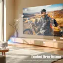 MAGCUBIC L018 - Projecteur intelligent 4K 1080P natif avec Autofocus, 650 ANSI, Wi-Fi et Bluetooth, Correction trapézoïdale automatique, Contrôle vocal image 8