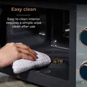 Tower Cavaletto Manual Microwave - Midnight Blue & Rose Gold, 20L, 800W, with 5 Power Levels & 35 Minute Timer, T24038MNB image 7