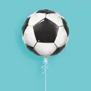 Unique Party Football Foil Balloon, 45cm image 3