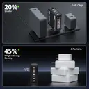 Movespeed 140W USB C Charger, GaN Laptop Charger, PD 3.1 4-Port Multi-Device Fast Charging, Compatible with MacBook Pro/Air, iPhone 17 Pro/Air/17/16, iPad, Galaxy S24/S23+/S22 Ultra, HC-TR271A-EU, Black image 3