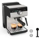 Krups Authentic+ C40 XP384G - Pistonmachine - Inclusief melkopschuimer - Stijlvol design - Compact - Geschikt voor espresso en latte image 1