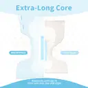 SUNKISS Masterpiece Adult Diapers with Tabs, Unisex Disposable Incontinence Briefs for Women and Men, Odor Control, Blue, S/M, 10 Count image 4