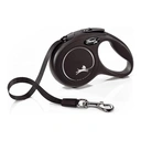 Flexi Classic XS laisse enrouleur à sangle 3 m, noir image 0