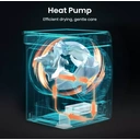 Hisense 1 Series Anti Crease DH1Q902BW2 9kg Heat Pump Tumble Dryer - White - A++ image 3