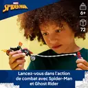 LEGO Super Heroes 76335 Spider-Man et sa moto contre Ghost Rider image 2