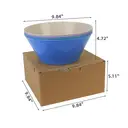 Home & Styling Large Salad Bowls, 4-Piece Set, Plastic, Compact & Portable image 4