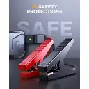 Yaber Auto YA80 Car Jump Starter (Up to 3.5L Petrol/2.5L Diesel), 13800mAh Portable Power Pack with USB-C & USB-A, 4-in-1 Emergency LED Light (White/Red) for Car, Camping, Travel & Roadside Assistance image 3