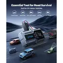 UTRAI JS-9 3000A Car Jump Starter with Air Compressor 150PSI, 18W QC Power Bank, 12V Car Battery Charger Jumper Starter, LED Screen, 3 Modes Flashlight image 3