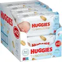 Huggies Pure Extra Care Baby Wipes 3 x 56 Packs image 1